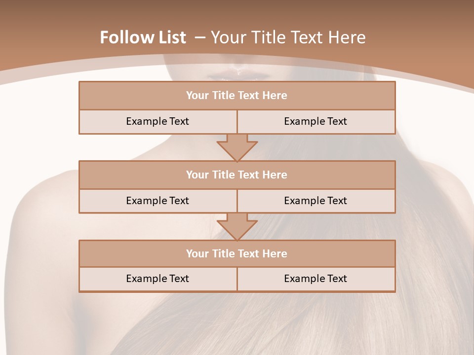 Caucasian Smile Care PowerPoint Template
