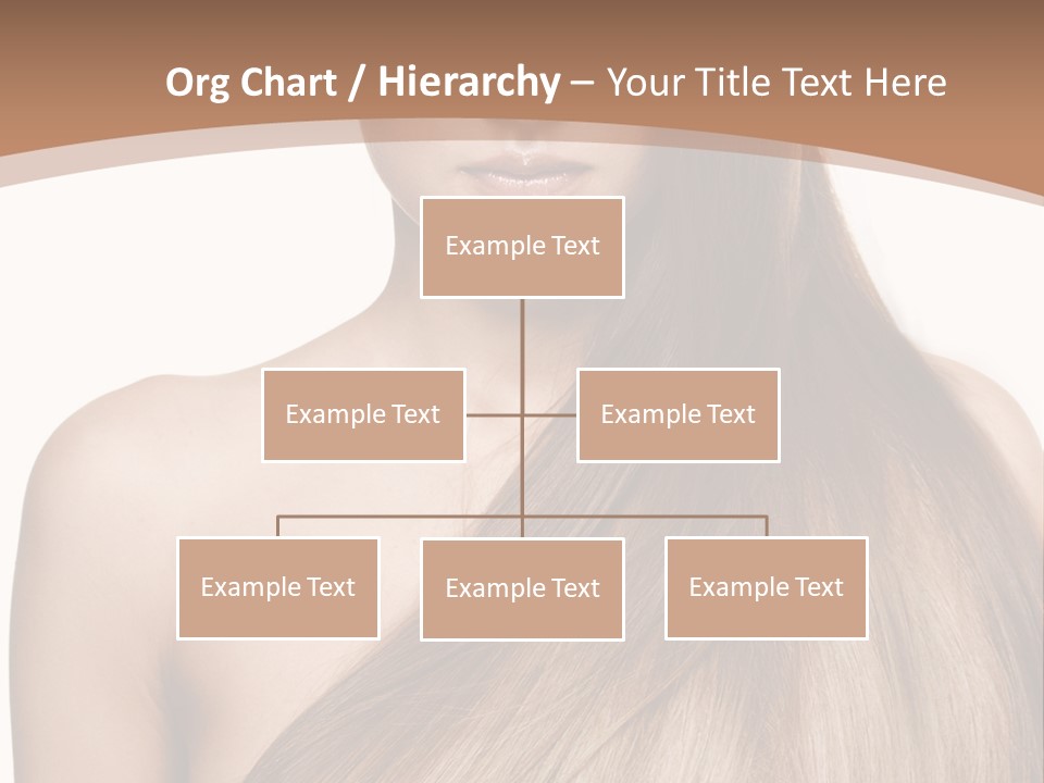 Caucasian Smile Care PowerPoint Template