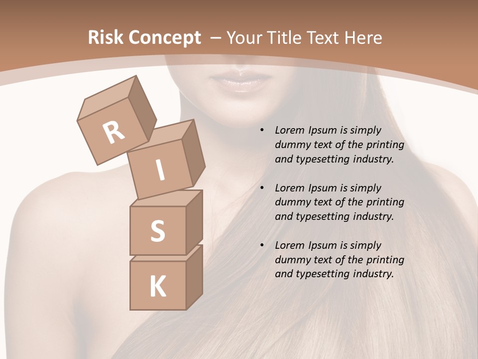 Caucasian Smile Care PowerPoint Template