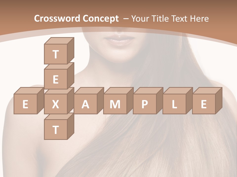 Caucasian Smile Care PowerPoint Template