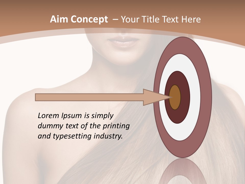 Caucasian Smile Care PowerPoint Template