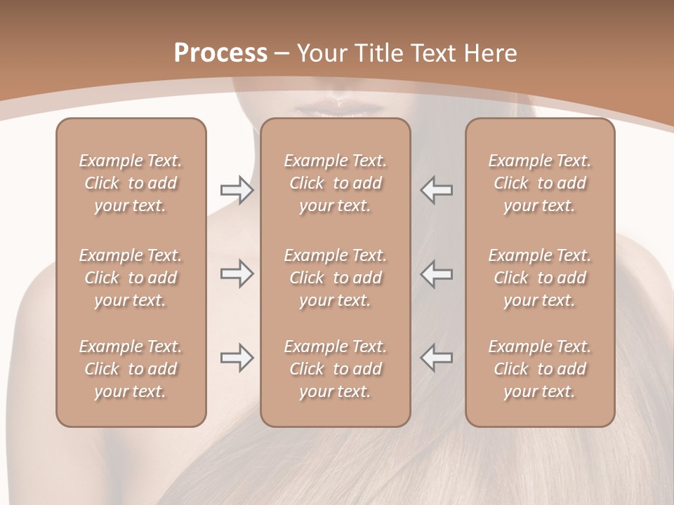 Caucasian Smile Care PowerPoint Template