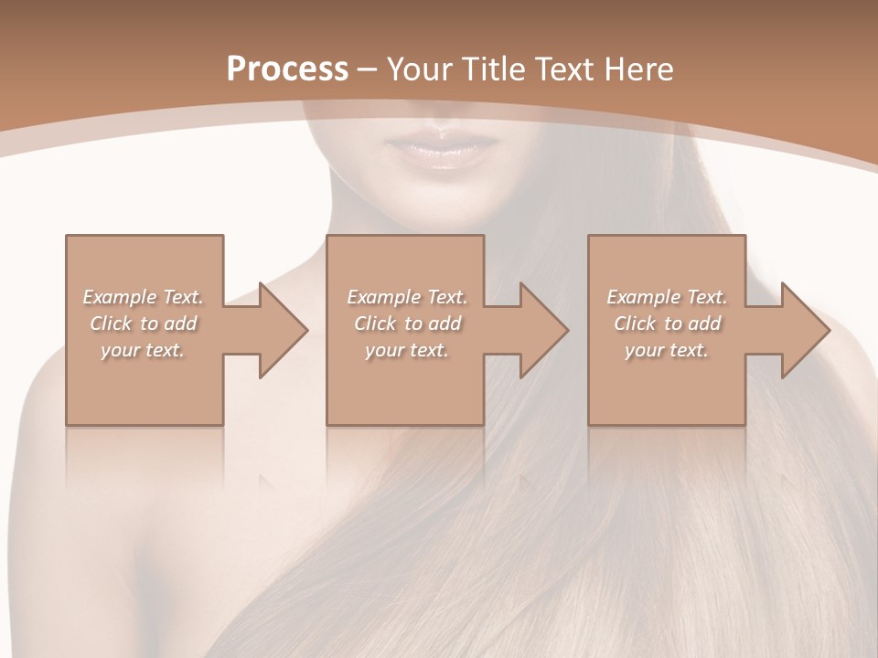 Caucasian Smile Care PowerPoint Template