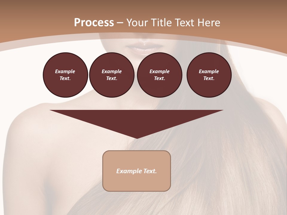 Caucasian Smile Care PowerPoint Template