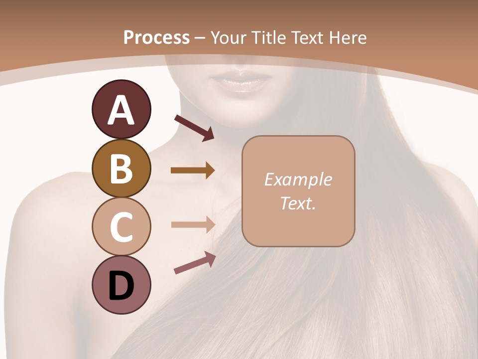 Caucasian Smile Care PowerPoint Template