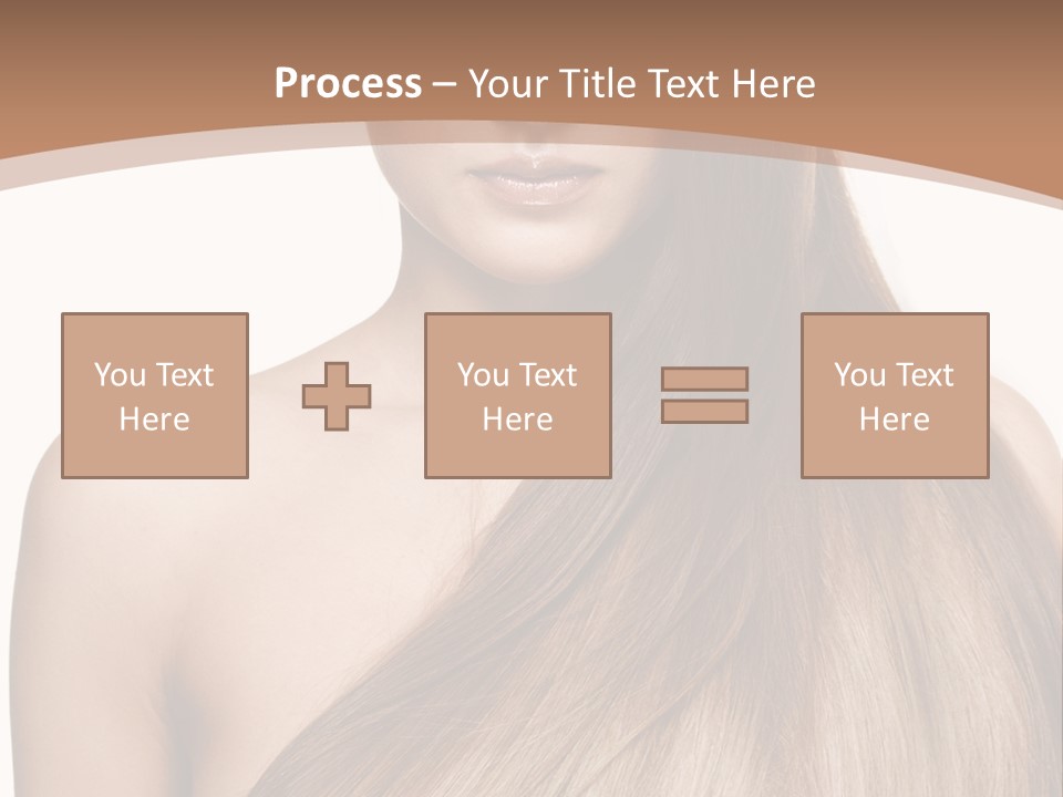 Caucasian Smile Care PowerPoint Template