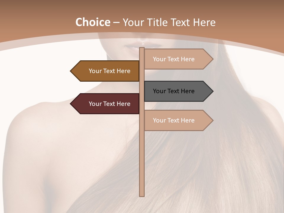 Caucasian Smile Care PowerPoint Template