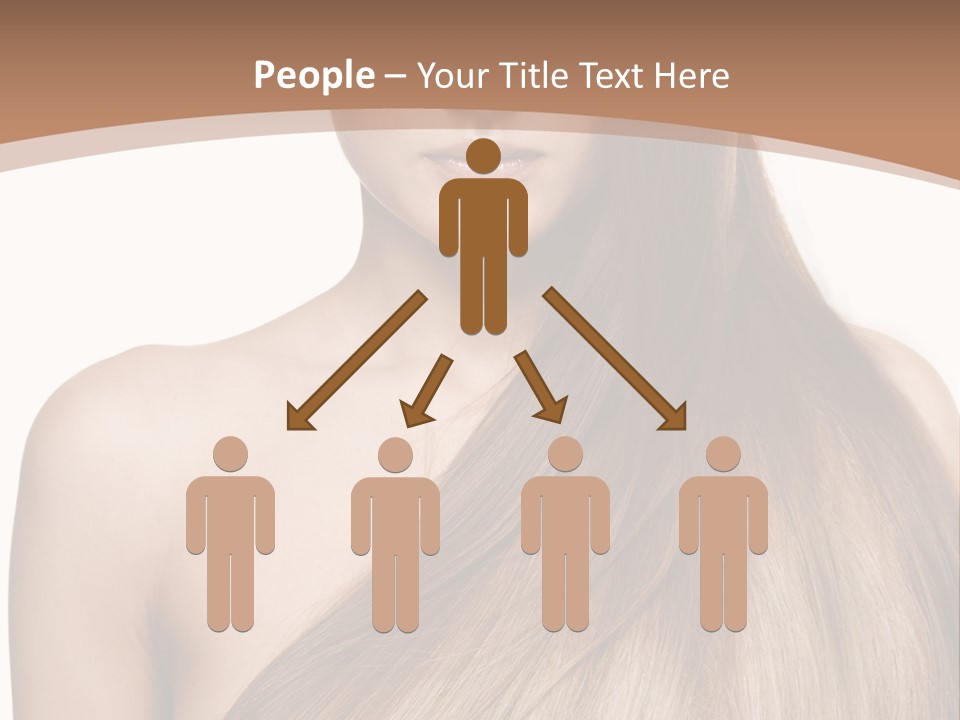 Caucasian Smile Care PowerPoint Template