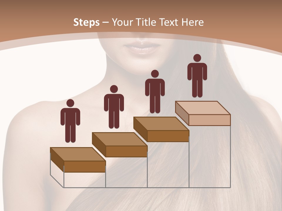 Caucasian Smile Care PowerPoint Template