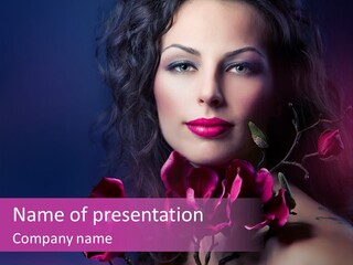 Healthy Spring Fashion PowerPoint Template