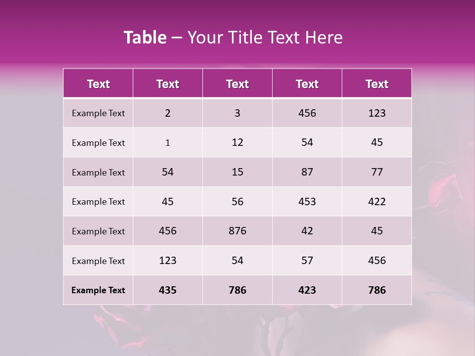 Healthy Spring Fashion PowerPoint Template