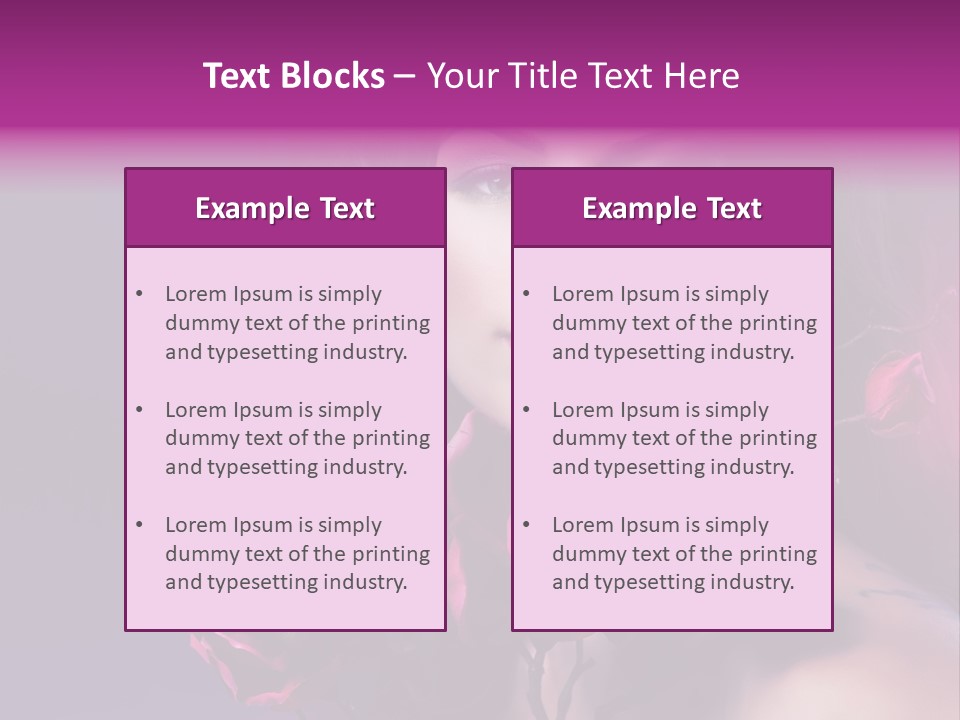 Healthy Spring Fashion PowerPoint Template