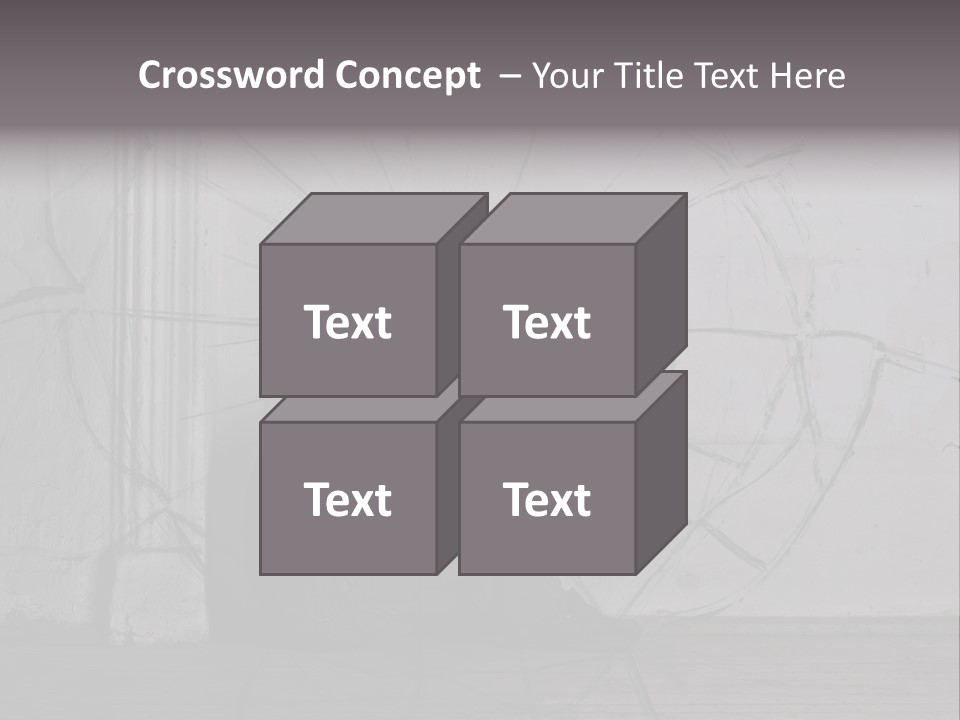 Hurt Human Wall PowerPoint Template