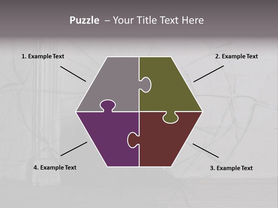 Hurt Human Wall PowerPoint Template