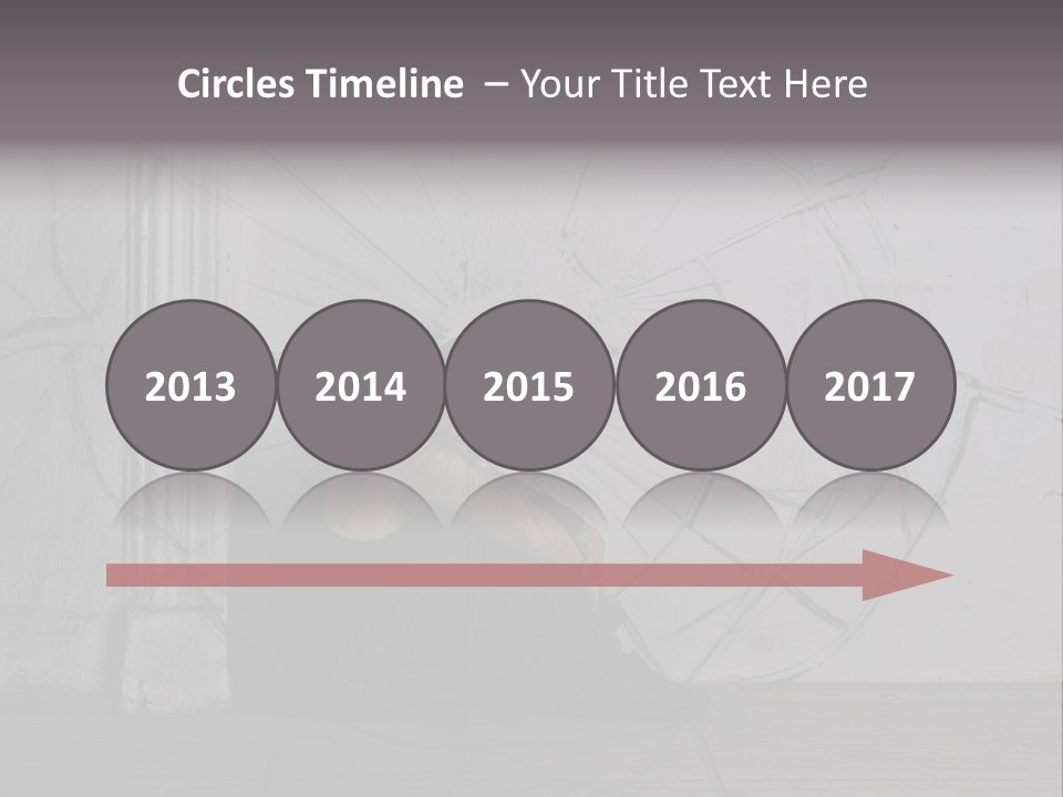 Hurt Human Wall PowerPoint Template