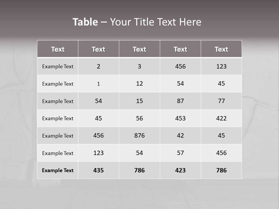 Hurt Human Wall PowerPoint Template