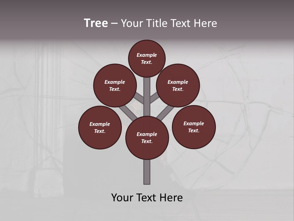 Hurt Human Wall PowerPoint Template