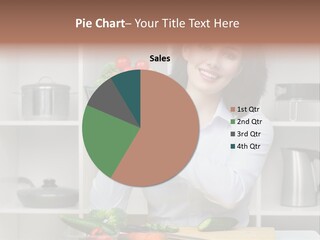 Cucumber Assistance Kitchen PowerPoint Template