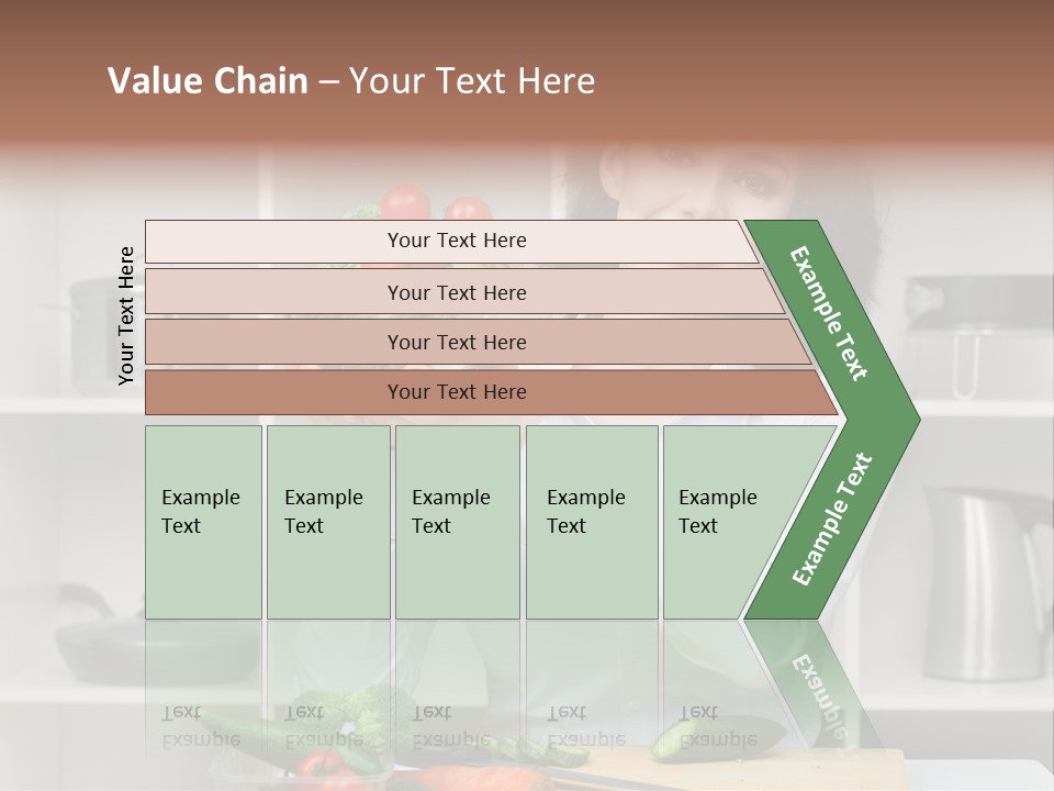 Cucumber Assistance Kitchen PowerPoint Template