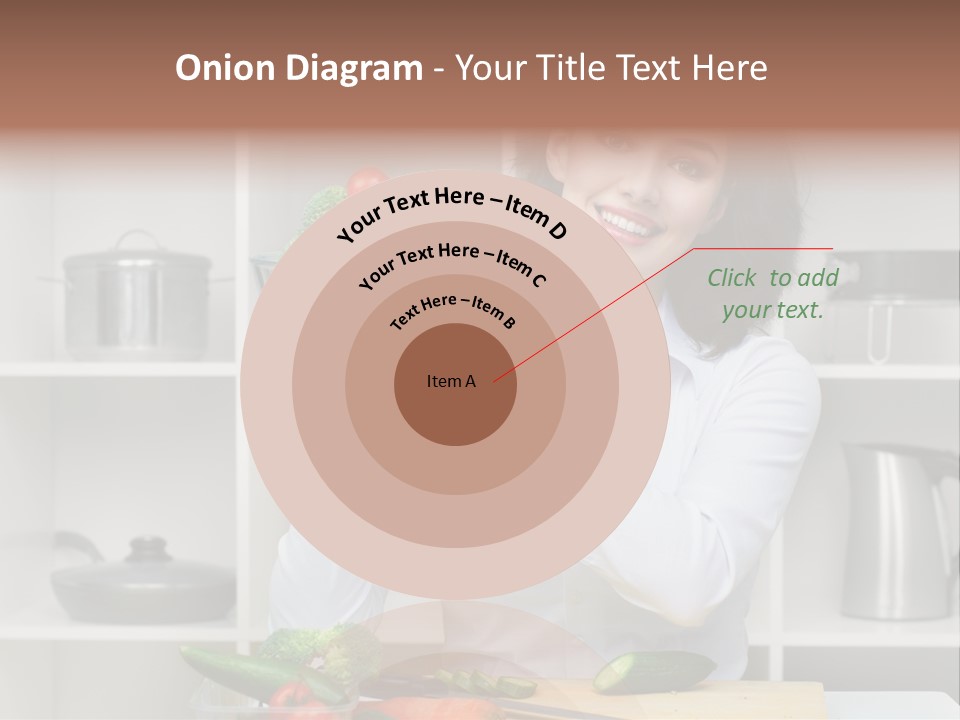Cucumber Assistance Kitchen PowerPoint Template