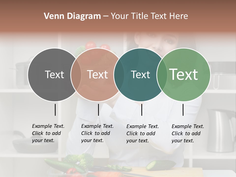 Cucumber Assistance Kitchen PowerPoint Template