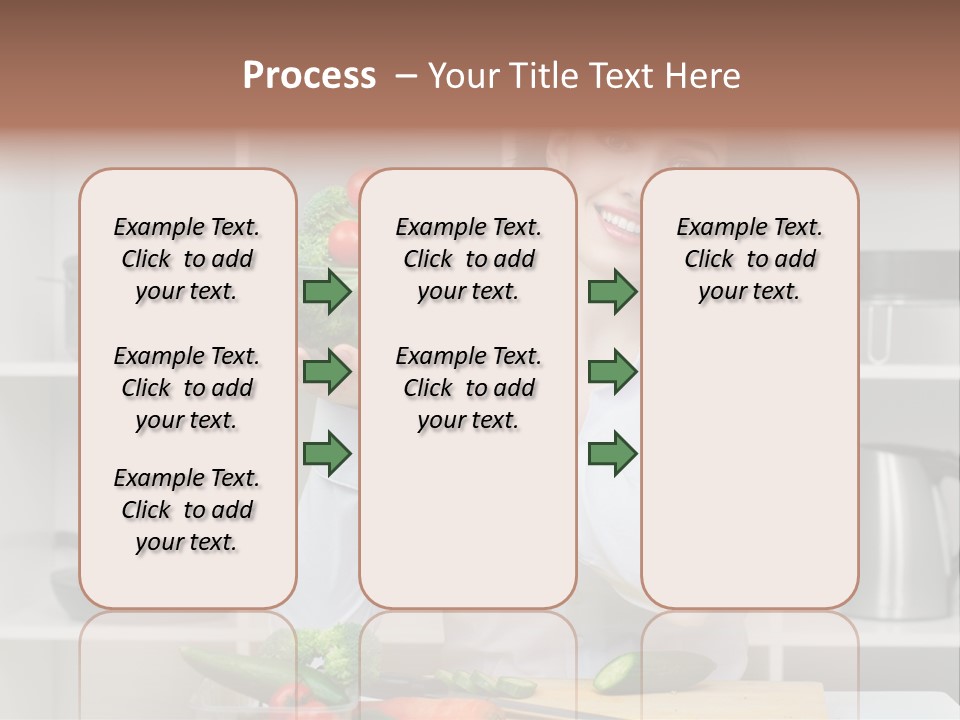 Cucumber Assistance Kitchen PowerPoint Template