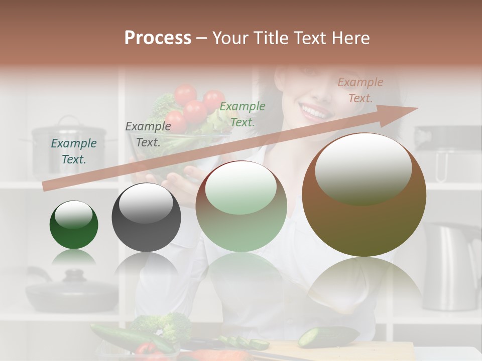 Cucumber Assistance Kitchen PowerPoint Template