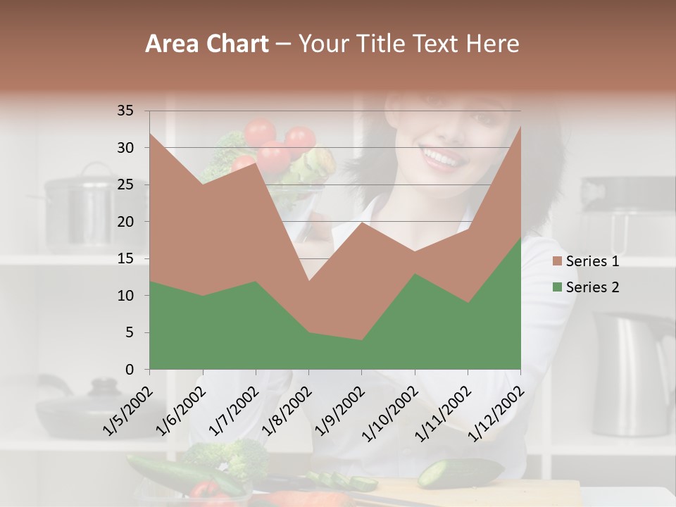 Cucumber Assistance Kitchen PowerPoint Template