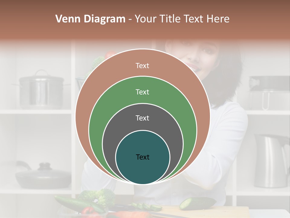 Cucumber Assistance Kitchen PowerPoint Template