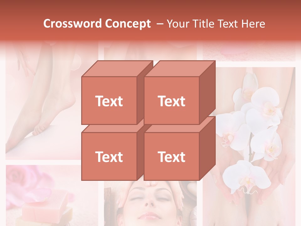 Epilation Essential Woman PowerPoint Template