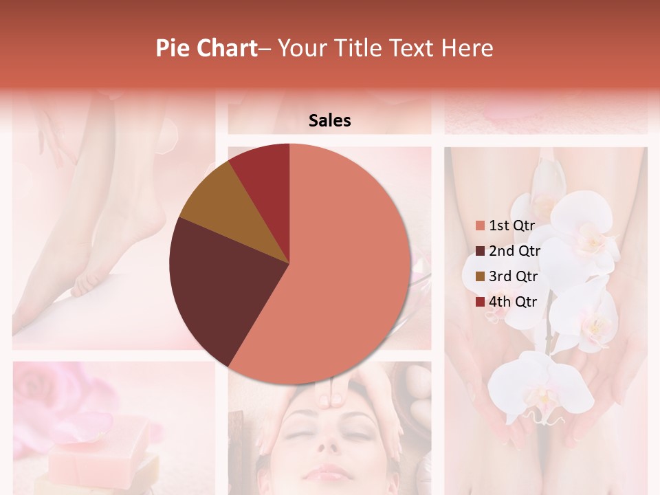 Epilation Essential Woman PowerPoint Template