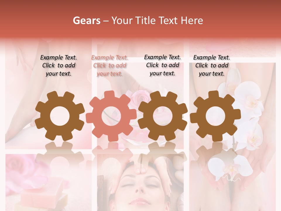 Epilation Essential Woman PowerPoint Template