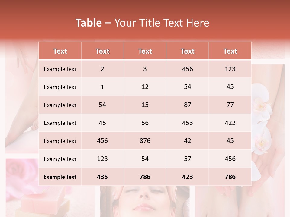 Epilation Essential Woman PowerPoint Template