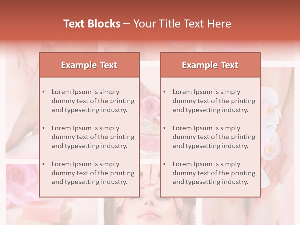 Epilation Essential Woman PowerPoint Template