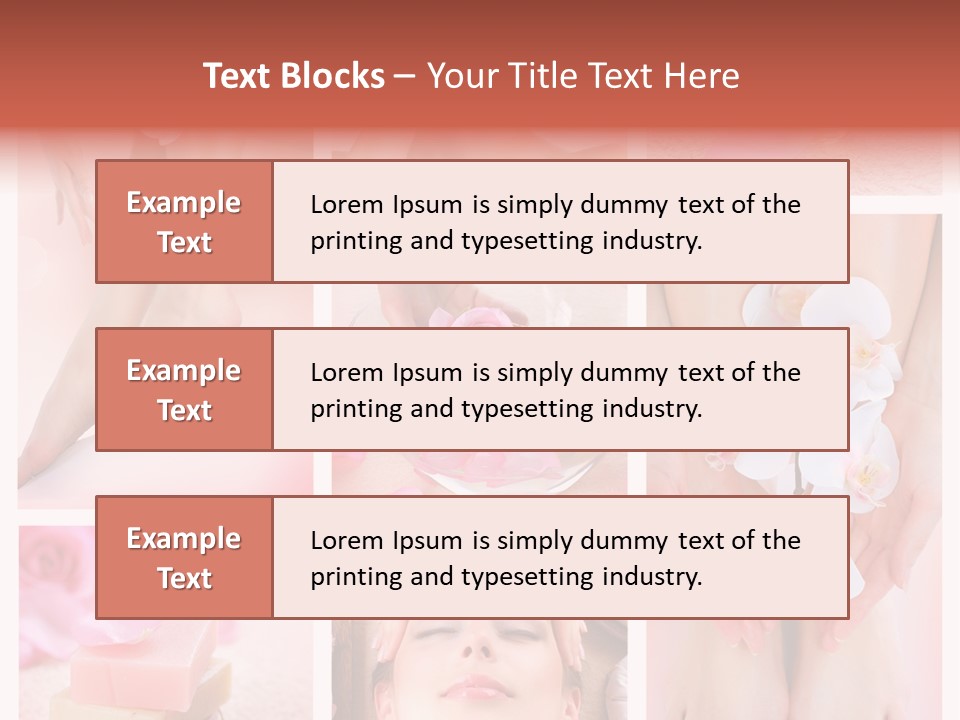 Epilation Essential Woman PowerPoint Template