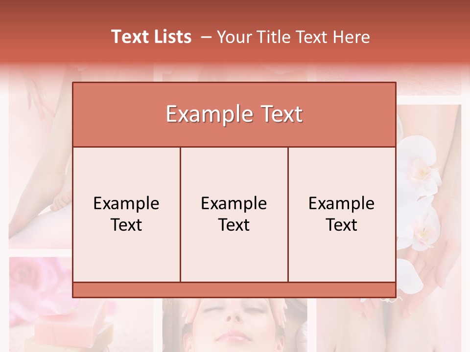 Epilation Essential Woman PowerPoint Template