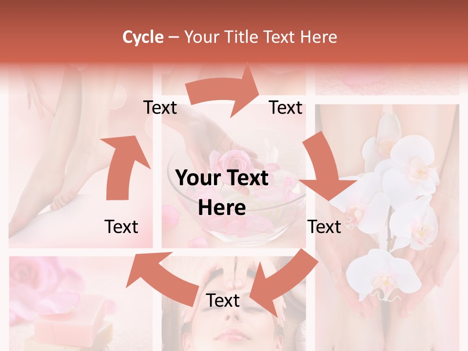 Epilation Essential Woman PowerPoint Template