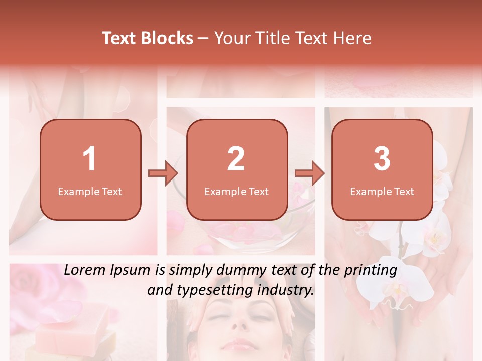 Epilation Essential Woman PowerPoint Template