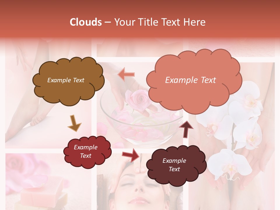 Epilation Essential Woman PowerPoint Template