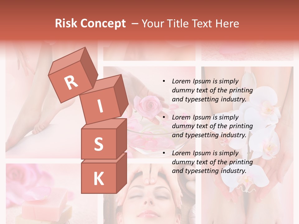 Epilation Essential Woman PowerPoint Template