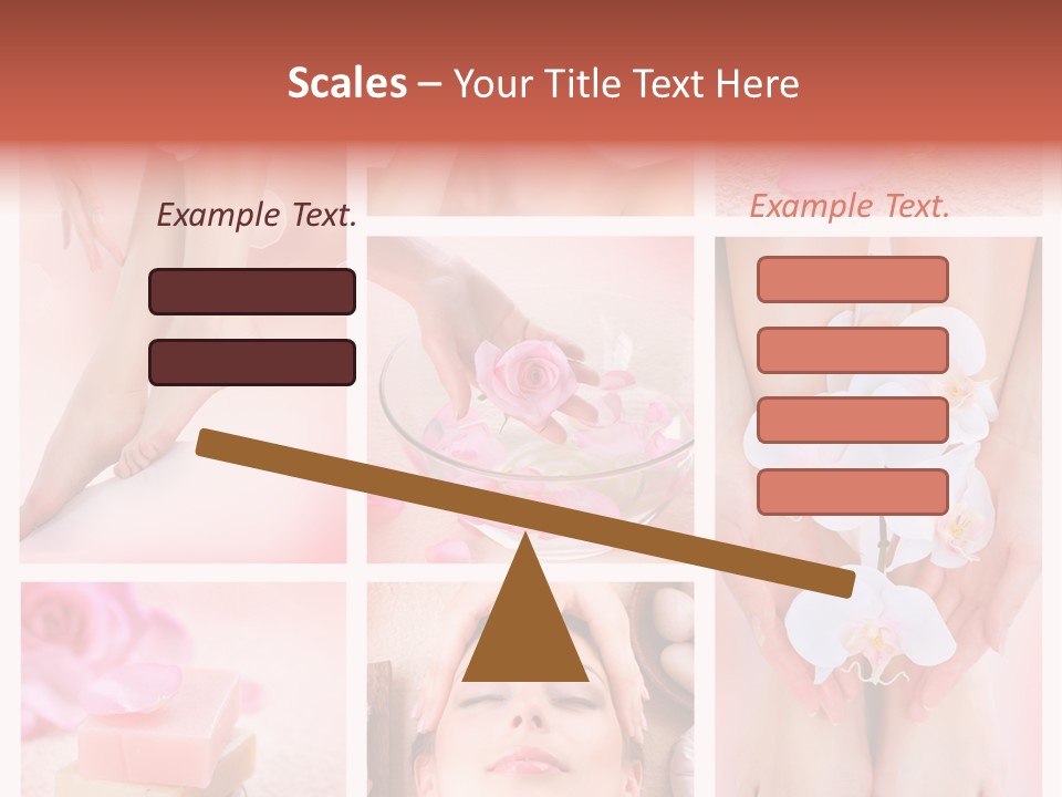Epilation Essential Woman PowerPoint Template