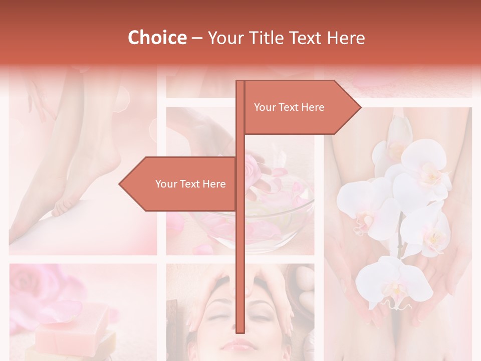 Epilation Essential Woman PowerPoint Template