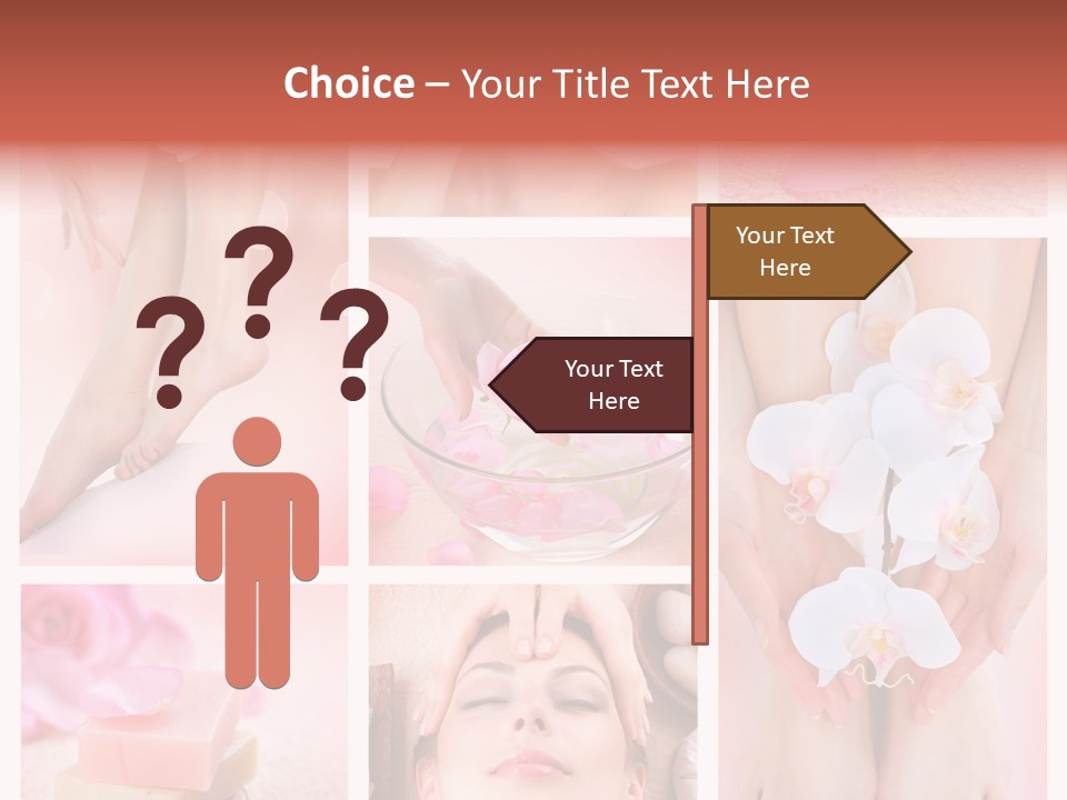 Epilation Essential Woman PowerPoint Template