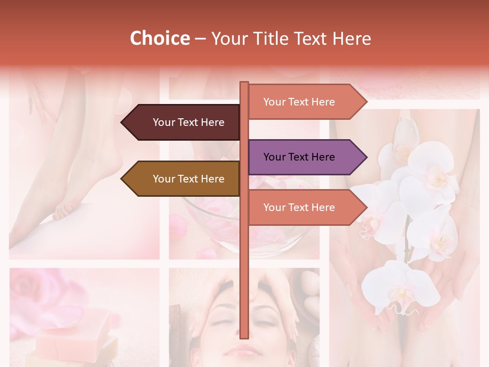 Epilation Essential Woman PowerPoint Template