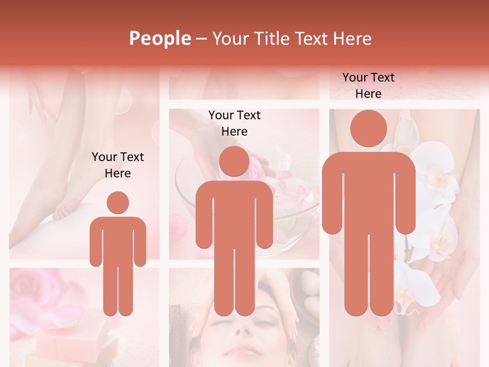 Epilation Essential Woman PowerPoint Template