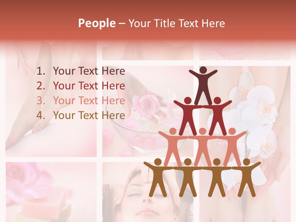 Epilation Essential Woman PowerPoint Template