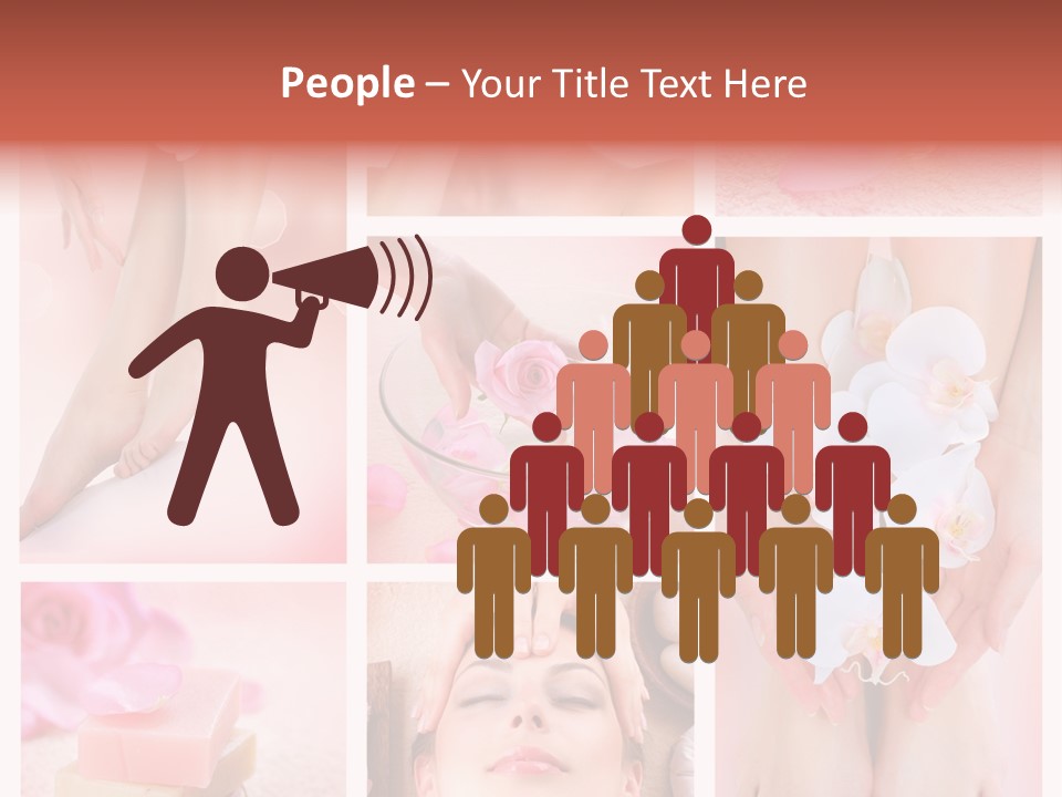 Epilation Essential Woman PowerPoint Template