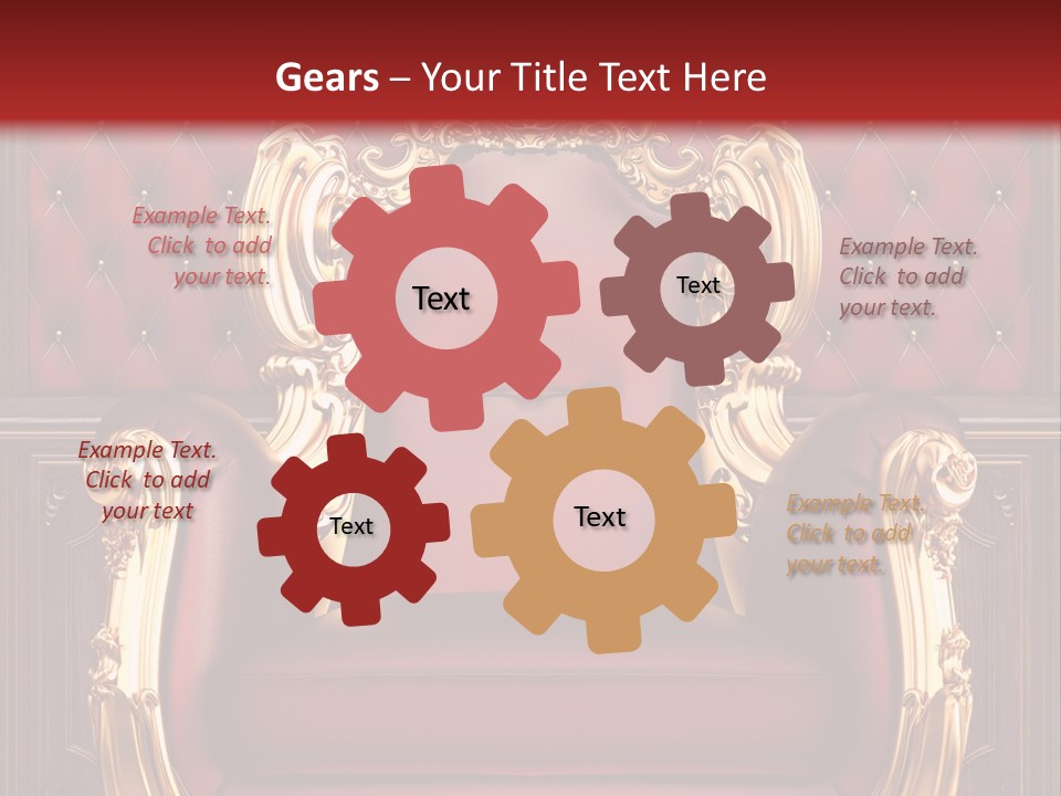 Domestic Antique Wooden PowerPoint Template