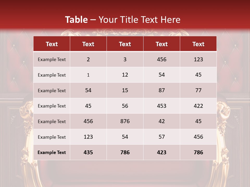 Domestic Antique Wooden PowerPoint Template