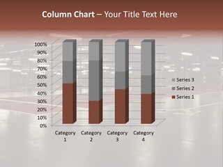 Column Garage Neon PowerPoint Template